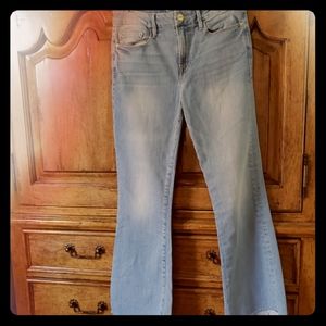 Ladies Frame le crop mini boot sz 27